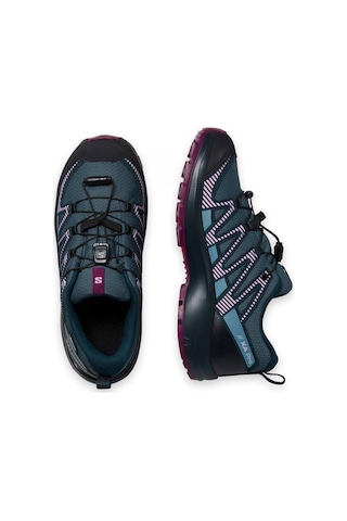 Salomon 414339 F Xa Pro V8 Cswp J Siyah-Mor Çocuk Ayakkabı Siyah - Mor