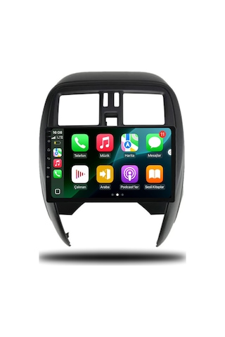 Carplayer Nissan Micra 2014-2018 Uyumlu Android Multimedya 4gb Ram 32gb Hafıza
