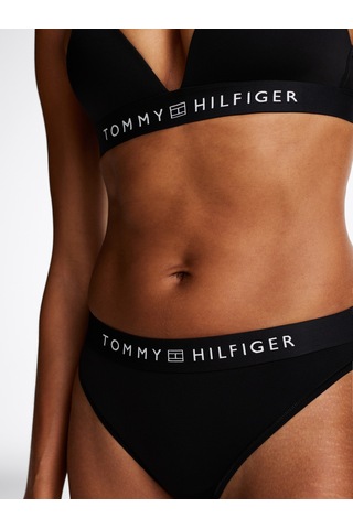 Tommy Hilfiger Kadın Siyah Külot Uw0uw05510 Bds