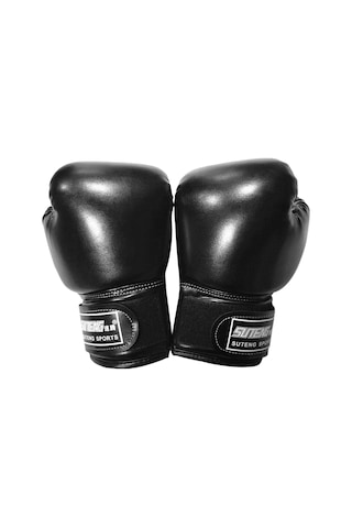 Moveevo 3-10 Yaş Çocuklar İçin Ultra Hafif, Ventileli, Dayanıklı Pu Deri Boksa Eldiveni - Darbeyi Yumuşatan, El İçini Kuru Tutan, Ergonomik Tasarım Siyah