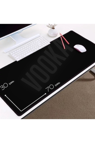 Togo Gaming Siyah Oyuncu Mousepad 70 30 Xl Gamer Kaymaz Mousepad Oyuncu Waterprof Yerli Üretim