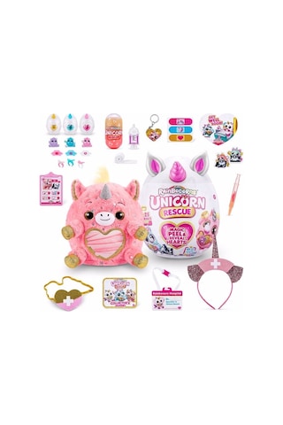 Rainbocorn Unicorn Dev Sürpriz S4-9262 Pembe