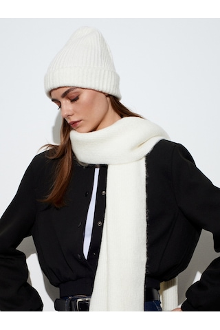 Dilvin A003 Atkı Bere Takımı-ekru Ekru