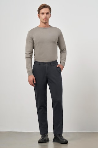 İmza Siyah Pamuklu Yandan Cepli Casual Comfort Fit Chino Pantolon 1003245154 Siyah
