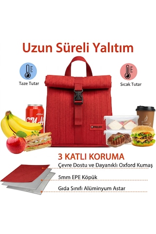 Frelso Termal Beslenme Çantası Kırmızı