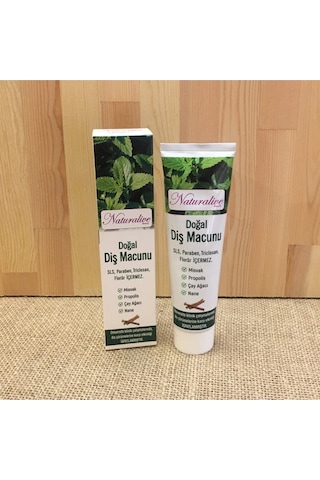 %100 Doğal Diş Macunu Yerli Üretim Helal Belgeli 100 Ml