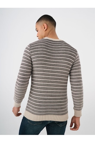 Ekru Erkek Triko Lf2037254 Ekru