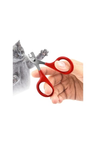 Lexroo Kedi Tırnak Makası Çelik Ergonomik Tutuş Evcil Hayvan Köpek Tırnak Makası Garantili