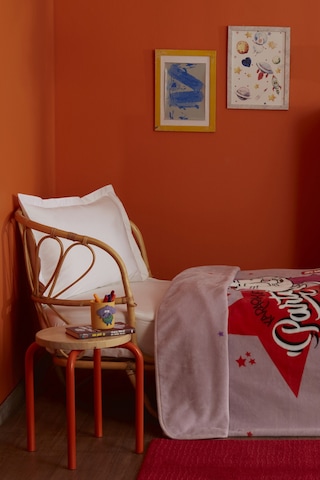 Karaca Home X Kral Şakir Canan Karaoke Party Tek Kişilik Battaniye Pembe