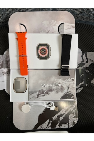 Watch 8 Ultra Gs Uyumlu Ultra 8 49mm Kasa Vidalı 2.05 Tam Ekran