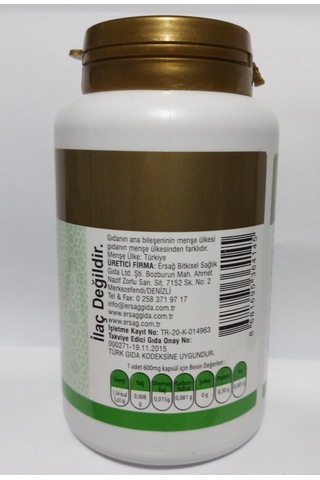 Ersağ Spirulina Gıda Takviyesi