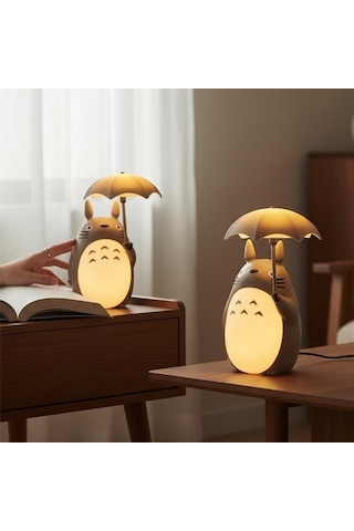 Totoro Led Gece Lambası Beyaz
