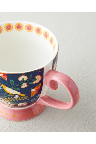 English Home Wingy New Bone China Kupa 460 Ml Lacivert Lacivert
