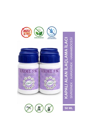 Exdel 5 SC Haşere 4 x 50 ML