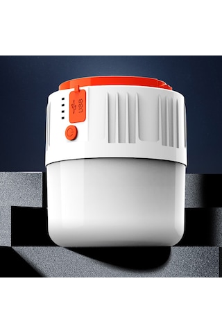 Xindoker Güneş Enerjili Akıllı Fener 80w 42 Led Işık - Usb Şarjlı Ev Acil, Kamp, Çadır, Satış Işığı - 5 Mod, Su Geçirmez, Pil Göstergesi