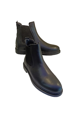 Libero Castle Black 71173 Erkek Deri Casual Bot Siyah
