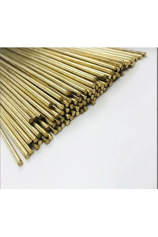 Uzunoğlu Bakır Pirinç Kaynak Teli 2,5mm Çap Boy 100cm 1 Adet