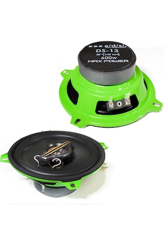 Ads Ds-13 Oto 13cm 600 Watt Kapaklı Hoparlör 2 Adet