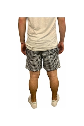 Superfly Swimwear Erkek Yeşil Şort 21679-21 Siyah