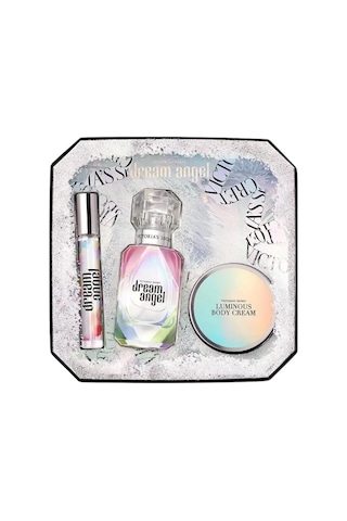 Victoria's Secret Dream Angel Edp 50 Ml + Edp 7 Ml + Body Cream 85 Gr Kadın Parfüm Seti Çiçek