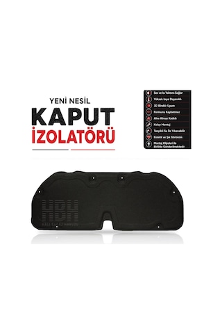 Toyota Corolla Kaput İzolatörü 2014-2019 Arası + Klips Takımı