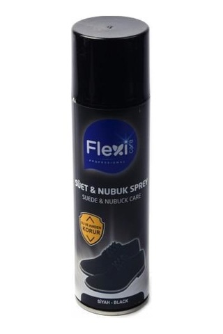 Astrid T Çanta Bakımı Deri Aksesuar Hızlı Çözüm Sprey Flexi Süet Spreyi 250 Ml Siyah Süet Nubuk Canlandırıcı Çok Renkli