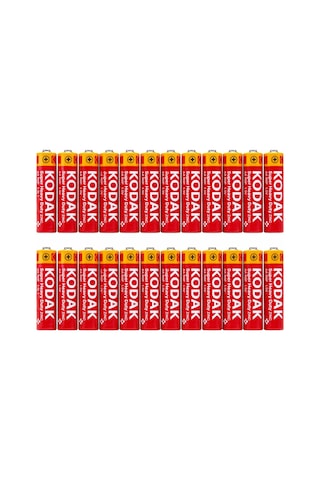 Kodak Kalem Pil Zınc Super Heavy Duty 24 Adet