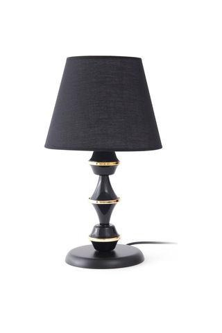 Safirr Light Berlin Metal Abajur - Siyah - 43x25x25 Cm Çok Renkli