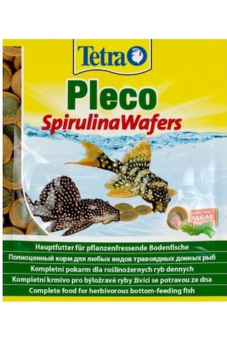 Tetra Pleco Spirulina Wafers 15gr