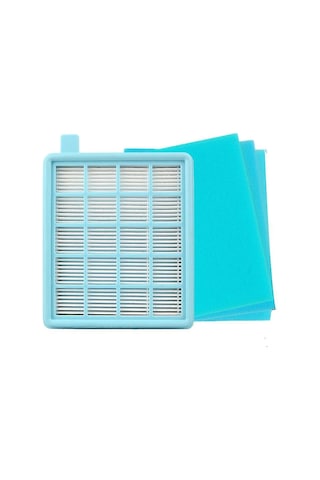 Geeroyoo Philips Süpürge İçin Kaliteli Hepa Filtre Seti - Buffalo-mistral Uyumlu, Temizlik Performansını Artırır, 1 Filtre + 3 Filtre Pamuk