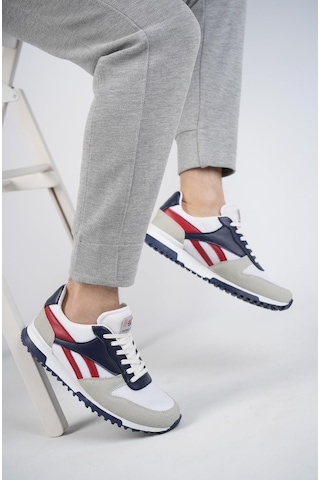 Muggo Elvis Unisex Ortopedik Günlük Garantili Yürüyüş Koşu Sneaker Spor Ayakkabı 001