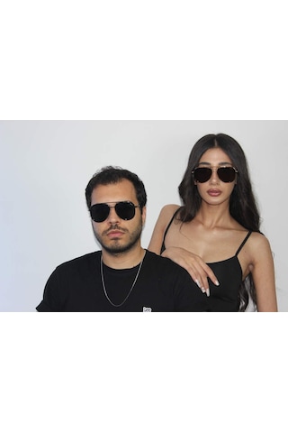 Dupont Mılano Dupont B166 001 56 18 145 Unisex Güneş Gözlüğü Siyah