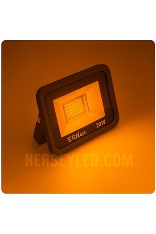 Erk 20w Amber Led Projektör 220v Erk-3720 A Amber
