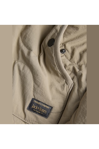 Jack & Jones Erkek Beyzbol Yaka Uzun Kollu Puffer Mont - Axel - 12298748 Winter Twig