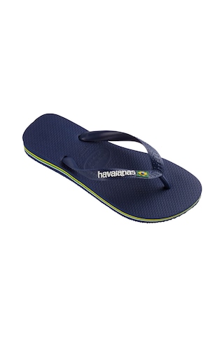 Havaianas Brasil Logo Erkek Lacivert Terlik 4110850 Lacivert