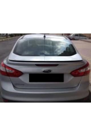 Ford Focus Bagaj Üstü Spoiler Bagaj Çıtası Spoyler Parlak Siyah