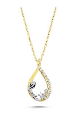 14 Ayar Altın Anneler Günü Kolye Ucu As364Kl Altınsepeti