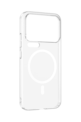 Xiaomi 17 Pro Max Kılıf Kamera Korumalı Magsafe Şarj Özellikli Lüx Şeffaf London Silikon Kapak