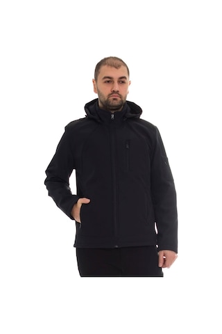 99286-231 Soft Shell Rgfit Dalgıç Kumaş Kapşonlu Kaban