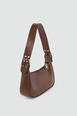 Shule Bags Muse Oval Baget Çanta Taba Taba