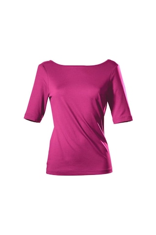 Bulalgiy Kadın Fuşya Basic Tişört - Bga782135 Fuşya