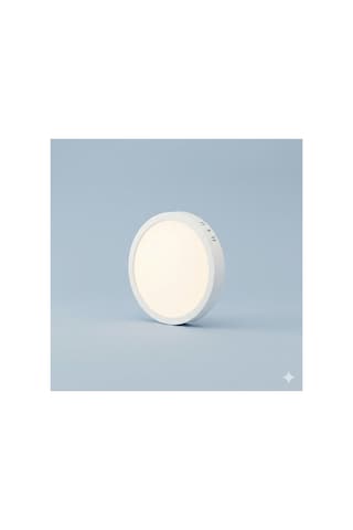 Hl-3324 24w Sıva Üstü Yuvarlak Led Panel Gün Işığı 3000k Modern Tavan Armatürü .