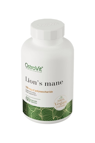 Ostrovit Lion's Mane Aslan Yelesi Özü Vege 500 Mg 60 Capsules