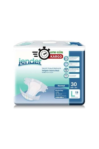 Jender Bel Bantlı Hasta Bezi L 30'Lu