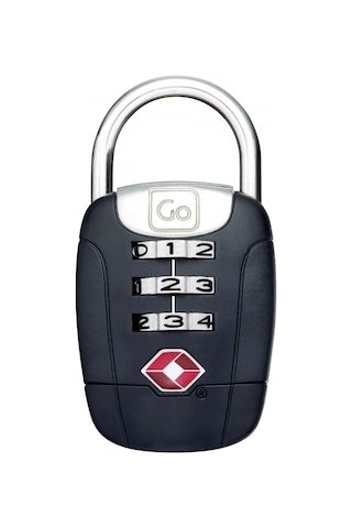 Go Travel Twist N Set Şifreli Bagaj Kilidi 357 Siyah