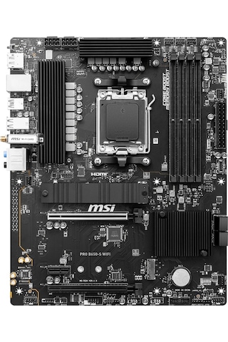 MSI Pro B650-S WIFI AMD B650 7200 MHz (OC) DDR5 Soket AM5 ATX Anakart