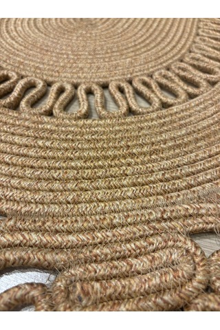 Matrix Jüt Kilim, Paspas, Mutfak Halısı, Banyo Paspası, Kilim, Halı, Oturma Odası Halısı Bej