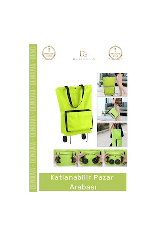 Pazararabası Pratik Kolay Kurulum Katlanabilir Piknik Kamp Deniz Balık Çarşı Market Pazar Arabası