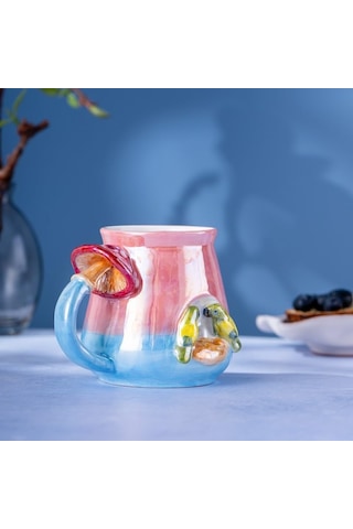 Lexroo Tropikal Kupa 400 Ml Pembe