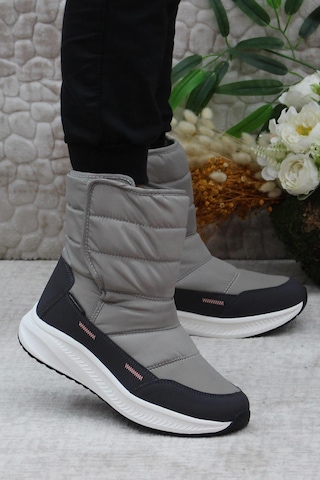 U.s. Polo Assn. Vocal 3pr Anatomik Orijinal Ürün Water Resıstant Kadın Outdoor Bot Gri - Pembe